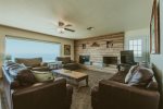 Spacious and ready to enjoy soaking up the views or gather for a movie night